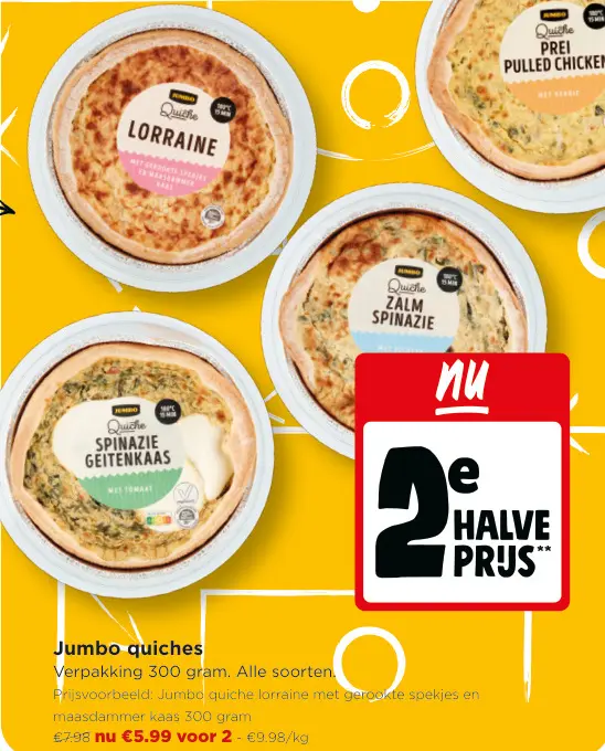 Promotie: Quiches