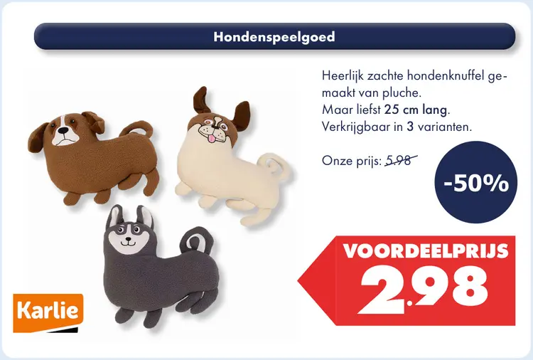 Aanbieding: Hondenspeelgoed
