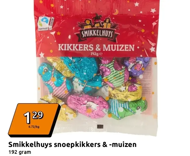 Aanbieding: Smikkelhuys snoepkikkers & -muizen