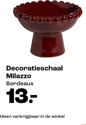 Aanbieding: Decoratieschaal Milazzo