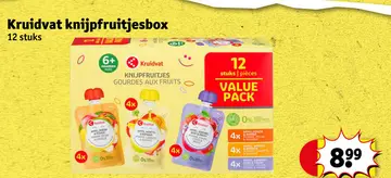 Aanbieding: Kruidvat knijpfruitjesbox