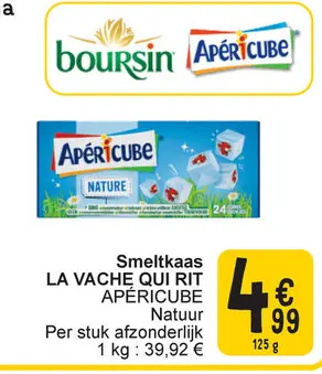 Aanbieding: LA VACHE QUI RIT APÉRICUBE Natuur
