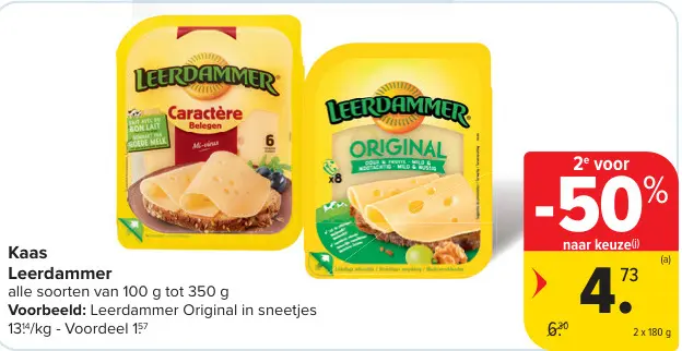 Promotie: Kaas Leerdammer
