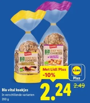 Aanbieding: Bio vital koekjes