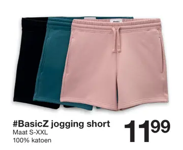 Aanbieding: #BasicZ jogging short