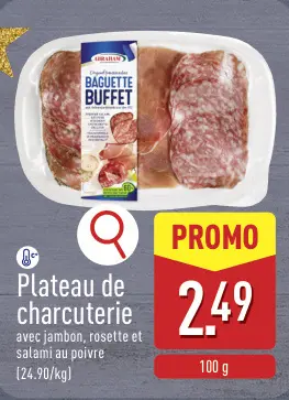 Offre: Plateau de charcuterie