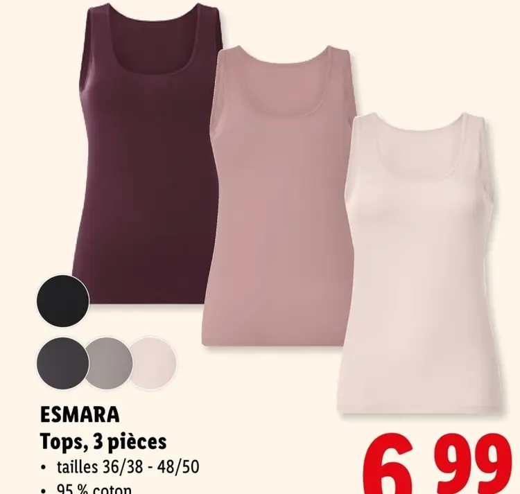Offre: Tops