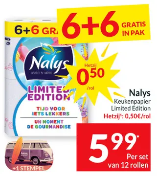 Aanbieding: Nalys Keukenpapier Limited Edition