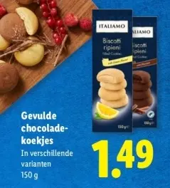 Aanbieding: Gevulde chocoladekoekjes