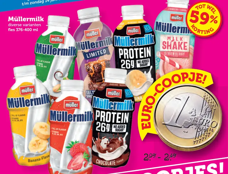 Aanbieding: Müllermilk