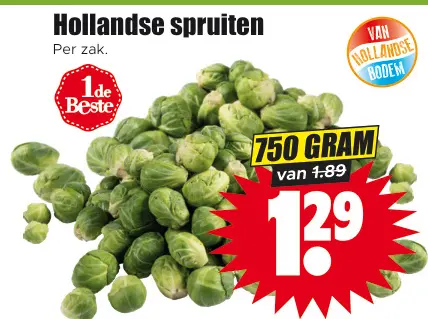 Aanbieding: Hollandse spruiten