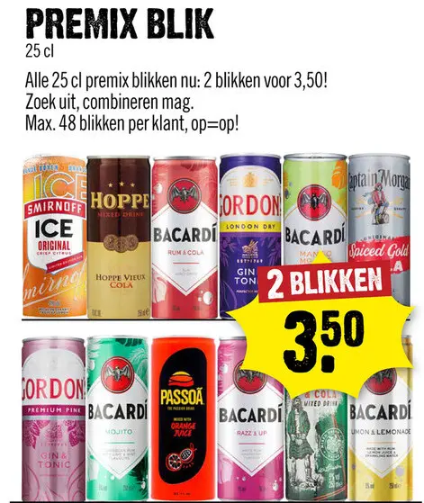 Aanbieding: Premix blik