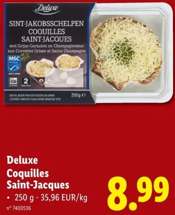 Offre: Coquilles Saint-Jacques