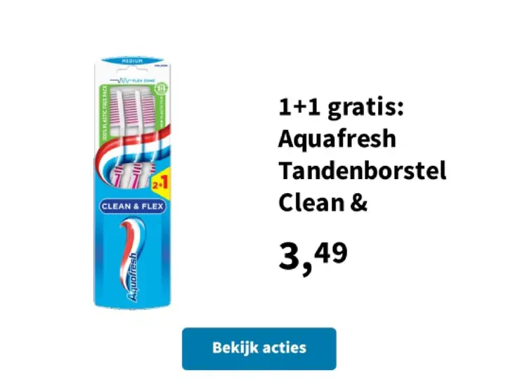 Aanbieding: Tandenborstel