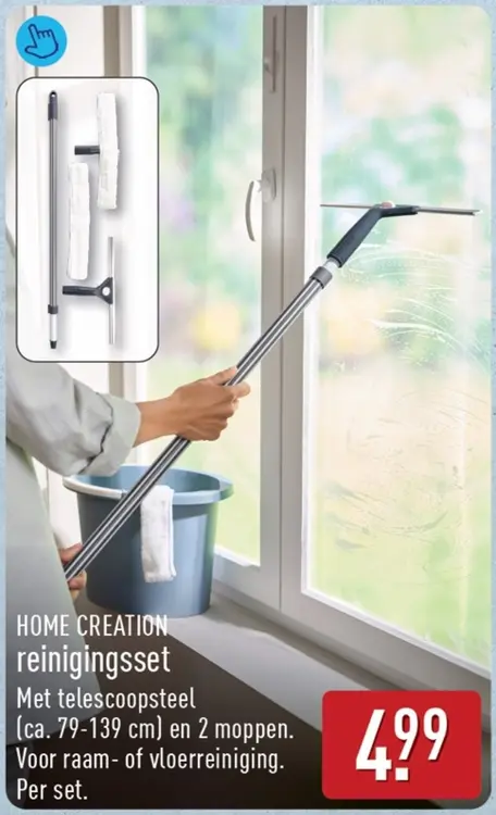 Aanbieding: HOME CREATION reinigingsset