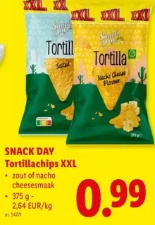 Promotie: Tortillachips XXL