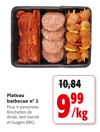Offre: Plateau barbecue n° 2