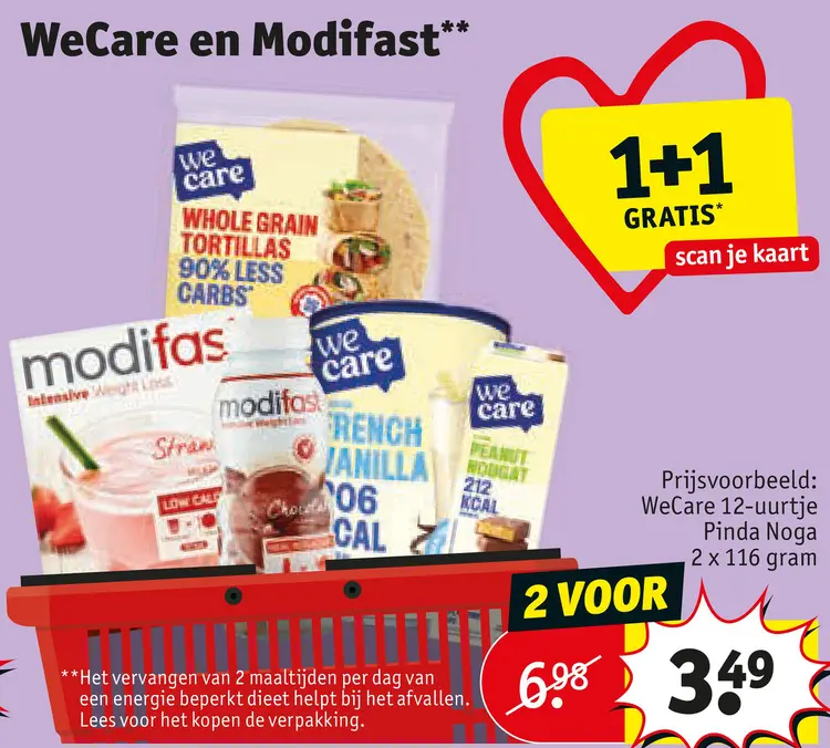 Aanbieding: WeCare en Modifast