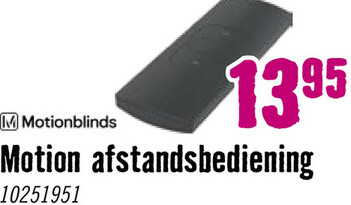 Aanbieding: MOTIONBLINDS Afstandsbediening 1-kanaal voor Soluna rolgordijnen