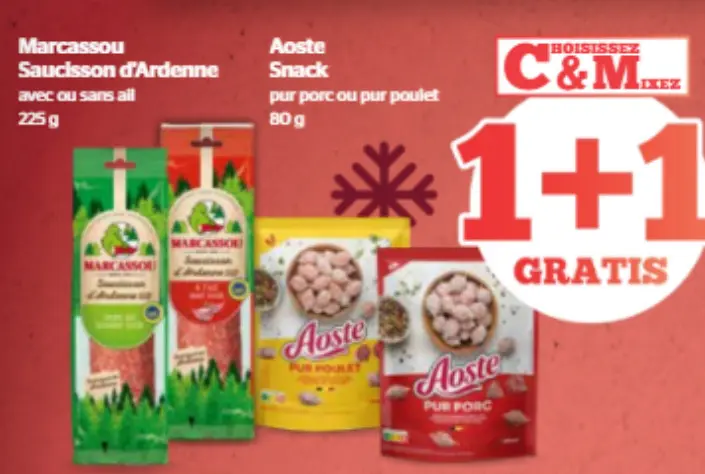 Offre: Saucisson d'Ardenne / Snack