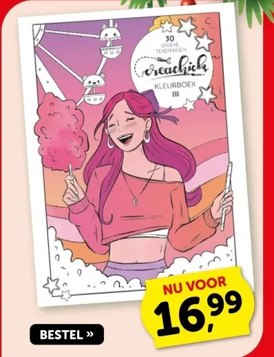 Aanbieding: creachick KLEURBOEK