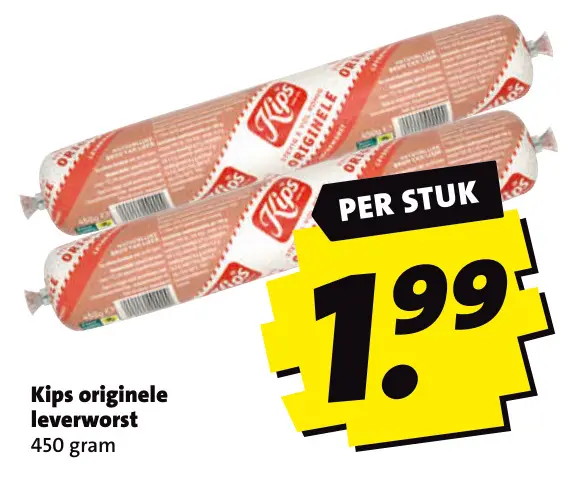 Aanbieding: originele leverworst