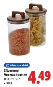 Aanbieding: Voorraadpotten