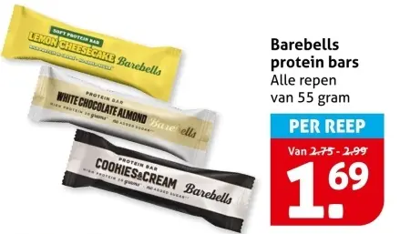 Aanbieding: Protein bars