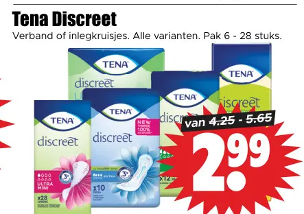 Aanbieding: Verband of inlegkruisjes