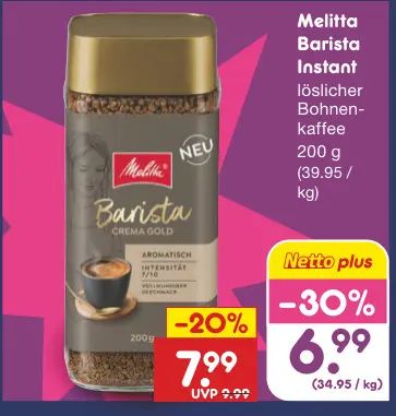 Aanbieding: Barista Instant