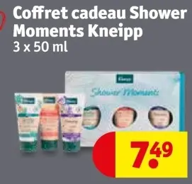 Offre: Coffret cadeau Shower Moments