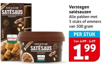 Aanbieding: Verstegen satésauzen