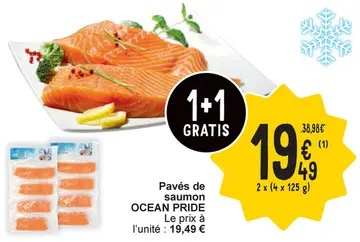 Offre: Pavés de saumon