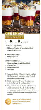 Aanbieding: CHEESECAKE IN EEN GLAASJE