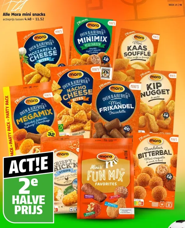 Aanbieding: Alle Mora mini snacks