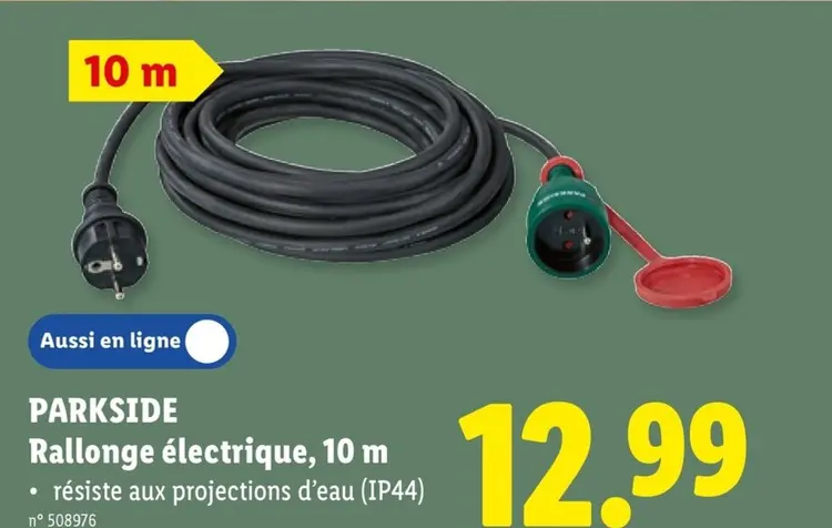 Offre: Rallonge électrique