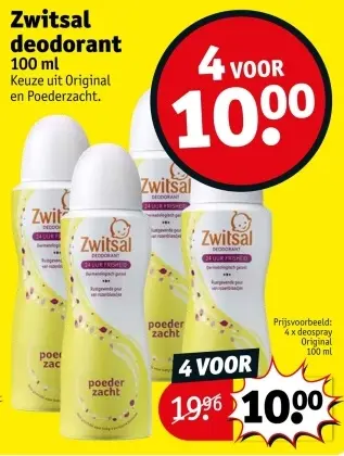 Promotie: Zwitsal deodorant