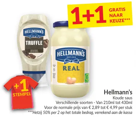 Promotie: Koude saus