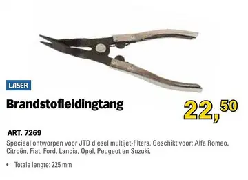 Aanbieding: Brandstofleidingtang