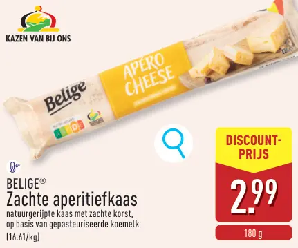 Promotie: Belige Zachte aperitiefkaas