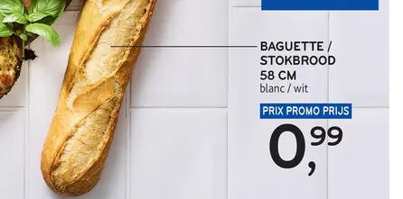 Offre: Baguette / stokbrood