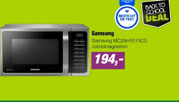 Aanbieding: Samsung MC28H5015CS combimagnetron