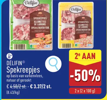 Promotie: Spekreepjes