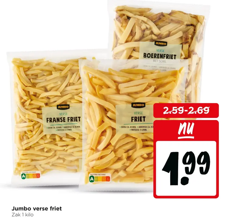 Aanbieding: Verse friet