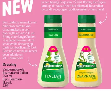 Aanbieding: Vandermoortele Bearnaise of Italian