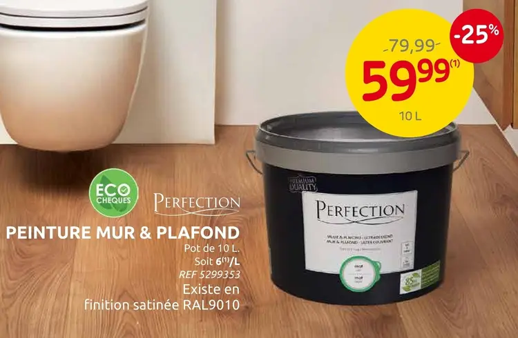 Offre: Peinture mur & plafond