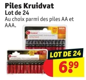 Offre: Piles