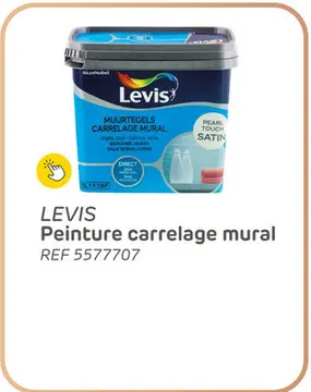 Offre: Peinture levis 'carrelage mural' satin pearl touch 750ml