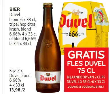 Promotie: Bier