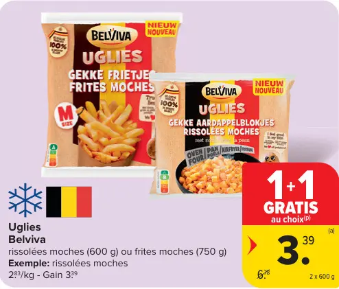 Offre: Rissolées moches